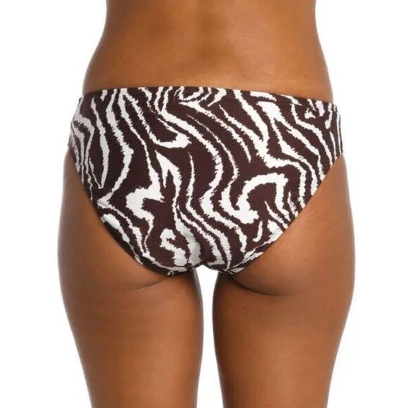 La Blanca NWT size 12 swim bikini bottoms Zebra print - Picture 2 of 7